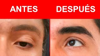 😱 7 FORMAS FÁCILES DE HACER CRECER TUS CEJAS NATURALMENTE [upl. by Miarfe]