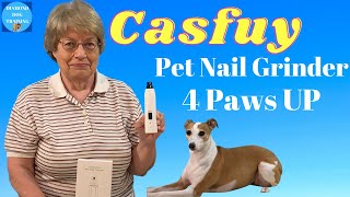 Casfuy Pet Nail Grinder How To Trim Your Dogs Nails Without Struggle [upl. by Saied]