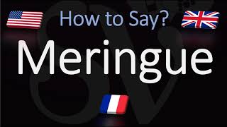 How to Pronounce Meringue CORRECTLY [upl. by Benyamin]