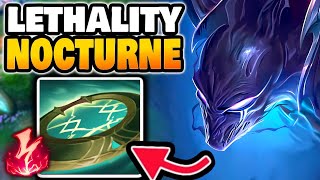 How to play NOCTURNE Jungle w Lethality Build  1411 [upl. by Fauman]