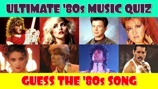 Guess the Song 80s Edition [upl. by Aihsilat]