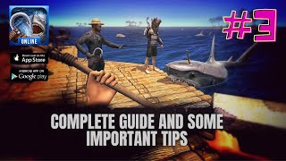 Complete Guide And Important Tips  Raft Survival Multiplayer  jerryisgaming 3 [upl. by Etteval691]