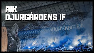 AIK  Djurgårdens IF  Tifo  2023 [upl. by Llebanna]