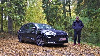 Der neue Focus mit Kofferraum  2019 Ford Focus Turnier StLine  Review Fahrbericht Test [upl. by Ettessil]