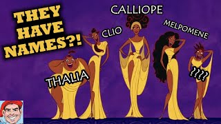 Identifying the Muses in Disneys Hercules Greek Mythology [upl. by Adnilemreh]