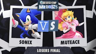 Luminosity Madness  Sonix vs MuteAce Losers Finals  Sonic vs Peach [upl. by Bray]