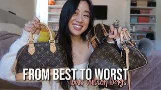 My ENTIRE LOUIS VUITTON BAG Collection  Ranked From WORST to BEST [upl. by Netloc]