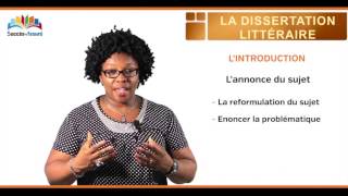 La dissertation littéraire [upl. by Yalonda]