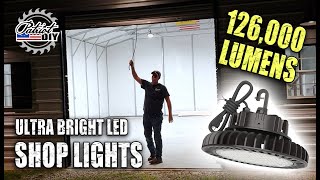 Best and Brightest LED Garage Shop Lights [upl. by Lorne728]