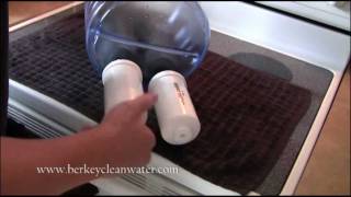 Berkey Fluoride Water Filter Demonstration [upl. by Assirrac]