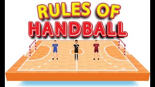 Rules of Handball  HANDBALL Rules  How to Play HandBall [upl. by Ard656]