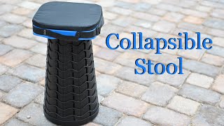 Collapsible Stool  Real World Review [upl. by Kcirddehs]