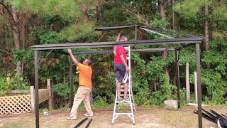 YITAHOME 10x13ft Outdoor Gazebo Install Video [upl. by Aihsot954]