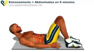 en 8 minutos entrenamiento para hacer abdominales [upl. by Ideih]