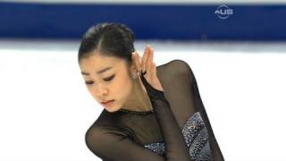 2011 Worlds Yuna Kim free skate  from Universal Sports [upl. by Nairolf896]