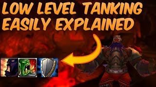 How To Easily Tank At A Low Level  WoW Classic [upl. by Hambley]