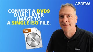 How to Convert a DVD9 Dual Layer image to a single ISO file [upl. by Elwaine]