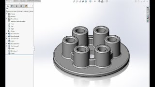 SOLIDWORKS Tutorial quotIntroduction to SOLIDWORKS My first partquot 0110 [upl. by Kliment312]