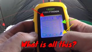 Lucky Sonar Fish Finder How To Use It [upl. by Durning]