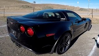 2008 Chevrolet Corvette C6 Z06  POV test drive [upl. by Neeroc]