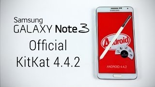 Galaxy Note 3  Samsung Official Kitkat 442  How to FlashInstall [upl. by Incrocci]