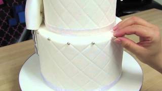 How To Add Dragees To A Cake [upl. by Marika]