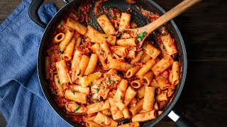 Pasta with Tuna and Tomato Sauce [upl. by Tuorah44]