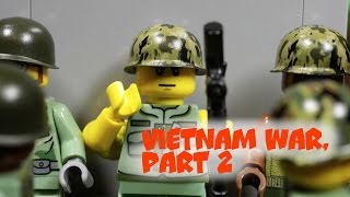 LEGO Vietnam war film part 2 lego war film [upl. by Ardnak293]