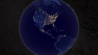 NASA  Earth at Night [upl. by Yelsnit]