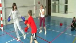 Séquence 13 Apprentissage de Boxe Française en Collège [upl. by Orrin]