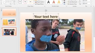 Creating a PSA Video mp4 using PowerPoint [upl. by Lletnwahs]