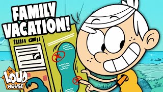 EVERY Vacation With The Loud Family 🏝  The Loud House [upl. by Hselin]