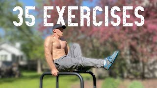 35 Parallel Bar Exercises ANYONE Can Do [upl. by Grayson]