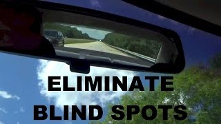 How To Adjust Your Car Mirrors To Eliminate Blind Spots SAE [upl. by Flora]