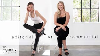 How To  Pose Like a Model  Editorial vs Commercial [upl. by Relyks470]