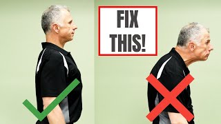 Fix Forward Head Posture 3 Easy Steps [upl. by Olathe346]