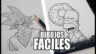 DIBUJOS FÁCILES DE HACER PARA PRINCIPIANTES 1  BillyArt [upl. by Bevin126]