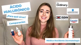 ACIDO HIALURONICO ¿PARA QUÉ SIRVE  TIPOS  ÁCIDO HIALURÓNICO THE ORDINARY VS LA ROCHE POSAY [upl. by Lindi]