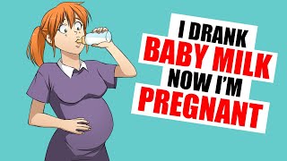 I drank a bunch of baby milk now im pregnant [upl. by Rambert571]