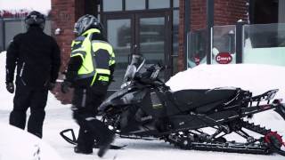 Snowmobiling In Timmins Ontario [upl. by Aloeda]