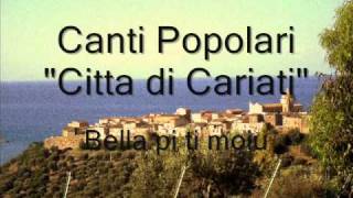 Cariati  Canti Popolari Calabresi [upl. by Rebliw]