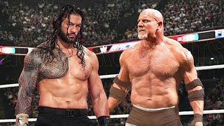 Goldberg vs Roman Reigns Match [upl. by Krenek]