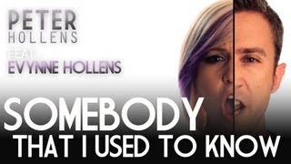 Somebody That I Used To Know  Gotye  Peter Hollens feat Evynne Hollens  A Cappella Cover [upl. by Mcnair950]