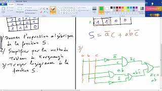 logique combinatoire  exercice corrigé 1 [upl. by Hephzibah]