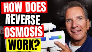 HOW does a REVERSE OSMOSIS Drinking Water System WORK [upl. by Ynattib]