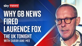 Laurence Fox sacked from GB News [upl. by Drew]