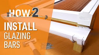 How to install glazing bars  Alukap® XR [upl. by Nestor728]