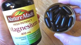 Nature Made Magnesium 400 mg High Potency [upl. by Hars]