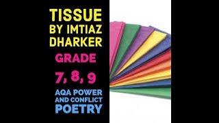 Tissue Imtiaz Dharker Language analysis [upl. by Eudoxia]