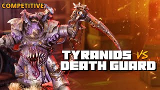 Tyranids vs Death Guard  Warhammer 40k Battle Report [upl. by Bela]